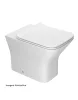 Thumbnail KIT DECA LIVING INODORO CONV BLANCO C/ASIENTO1