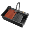 Thumbnail 142185 BACHA AM DESIGN 7546G KANON 75X46 C/ACC NEGRO      LH-Y7546G0